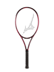 Load image into Gallery viewer, Tennis racket with red and black design on a white background