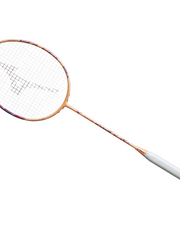 Load image into Gallery viewer, Badminton racket with a white handle on a white background