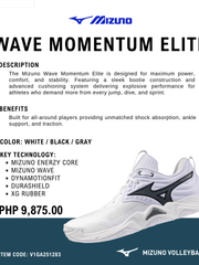 Load image into Gallery viewer, Mizuno Wave Momentum Elite