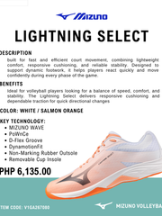 Load image into Gallery viewer, Mizuno Lightning Select Volleyball Shoes