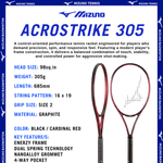 Load image into Gallery viewer, Mizuno AcroStrike 305 Tennis Racket
