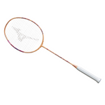 Load image into Gallery viewer, Badminton racket with a white handle on a white background
