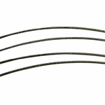 Load image into Gallery viewer, Four black rubber bands on a white background
