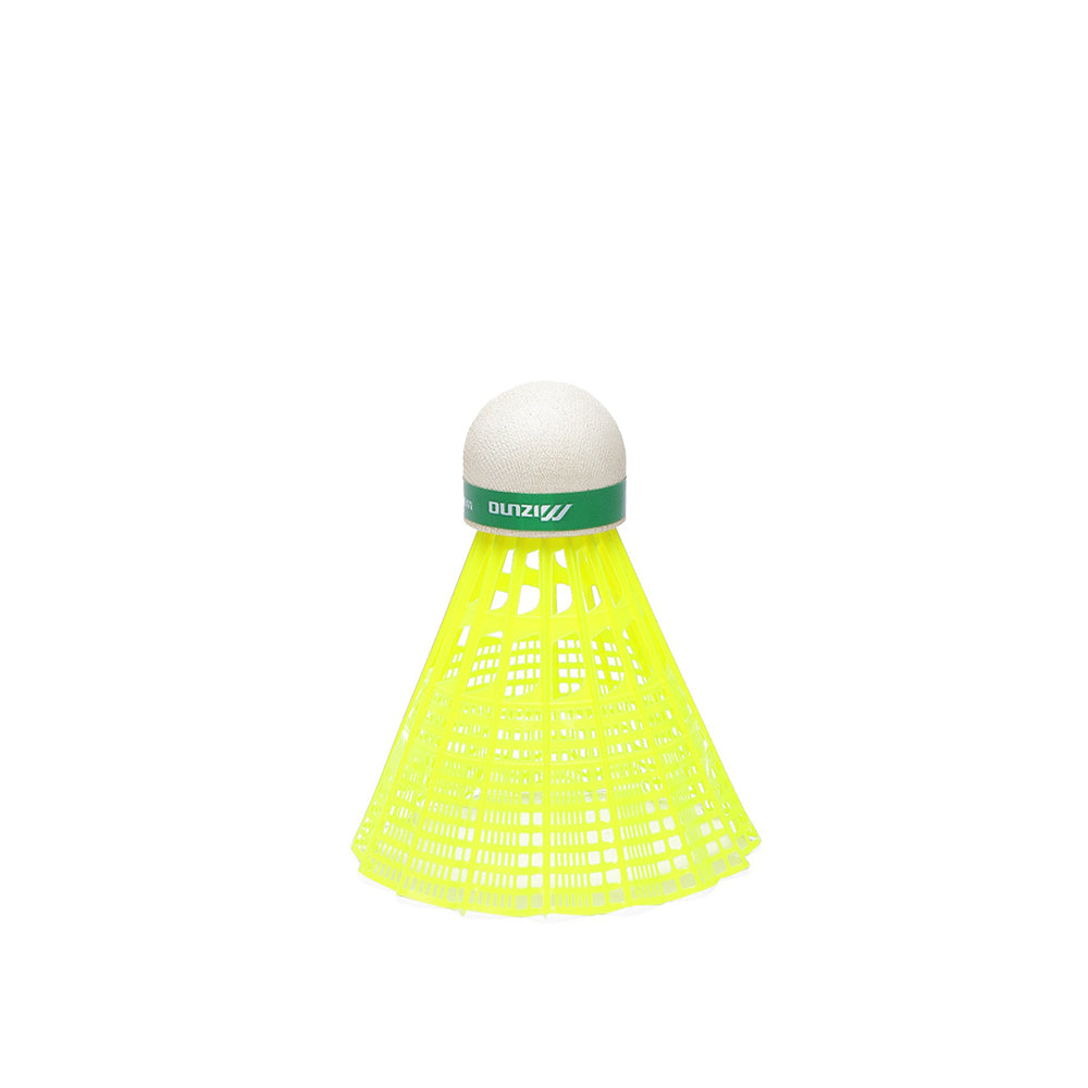 Mizuno MS901 - Synthetic Badminton Shuttlecock (Yellow/Slow) - SPORTS ...