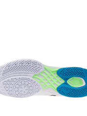 Load image into Gallery viewer, Mizuno Wave Claw 4 Wht - Blk Badminton Shoe