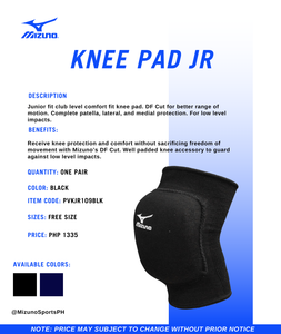 Mizuno Volleyball Knee Pad Jr