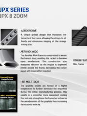 Load image into Gallery viewer, Mizuno JPX 8 Zoom Badminton Rackets (Unstrung)
