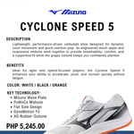 Load image into Gallery viewer, Mizuno Cyclone Speed 5 Volleyball Shoes
