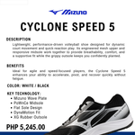 Load image into Gallery viewer, Mizuno Cyclone Speed 5 Volleyball Shoes
