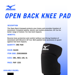 Load image into Gallery viewer, Mizuno Open Back Volleyball Kneepad
