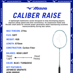 Load image into Gallery viewer, Mizuno Caliber Raise Badminton Rackets (Strung)
